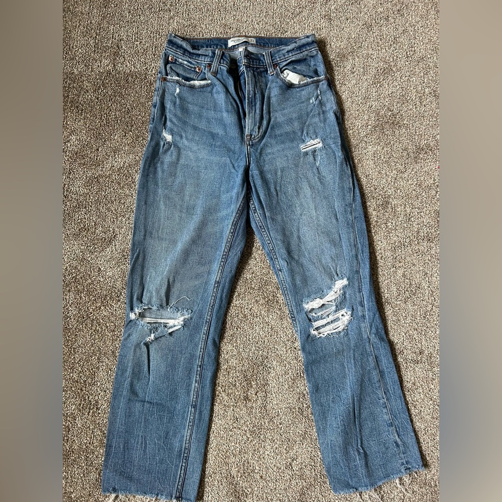 Abercrombie Ankle Straight Jean